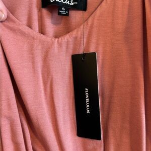 Lulu's Pink Maxi Dress